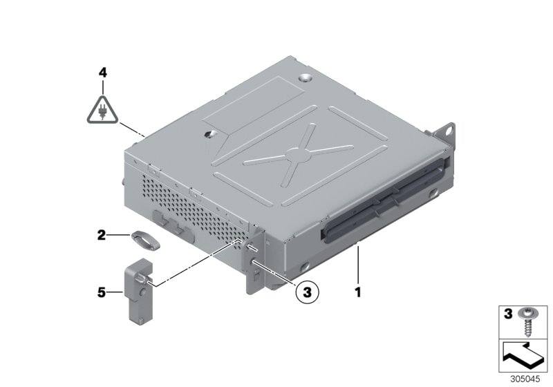 Diagram CHAMP 2 / CIC-Mid variant for your 2006 BMW M6   