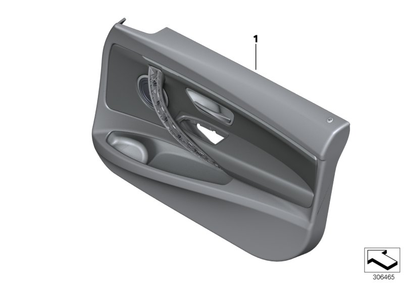 Diagram Door trim panel, front for your BMW