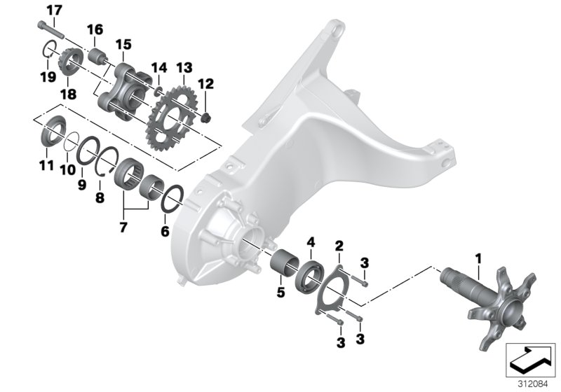 06Rear swing arm, driveshafthttps://images.simplepart.com/images/parts/BMW/fullsize/312084.jpg