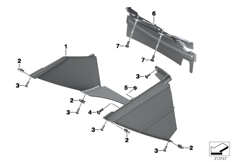 06Air ducts to radiatorhttps://images.simplepart.com/images/parts/BMW/fullsize/313747.jpg