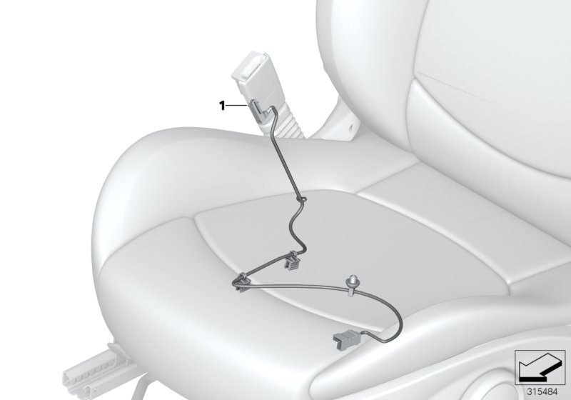 Full size assembly image of Wiring loom (1/1)