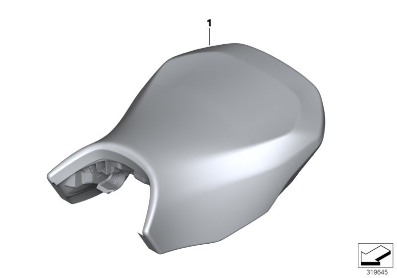 Diagram Driver"s seat for your 2015 BMW R1200GS   