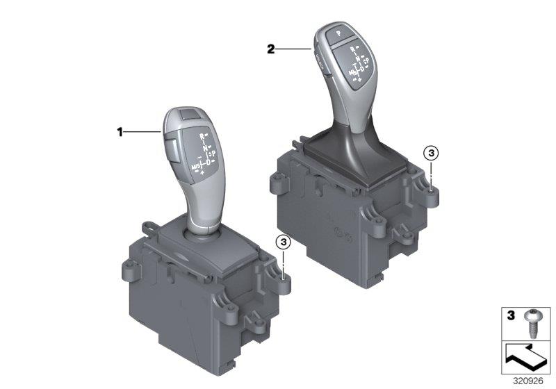 Diagram Gear selector switch for your BMW X5  