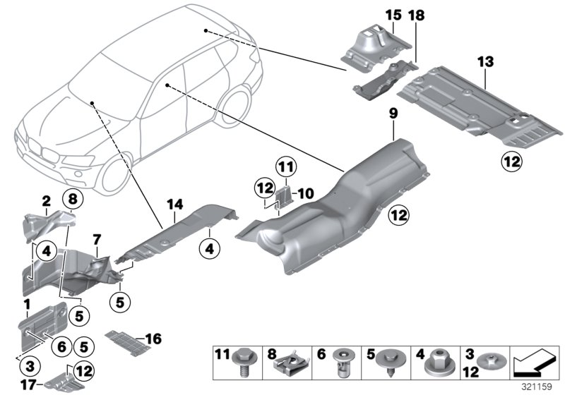 Diagram Heat insulation for your BMW