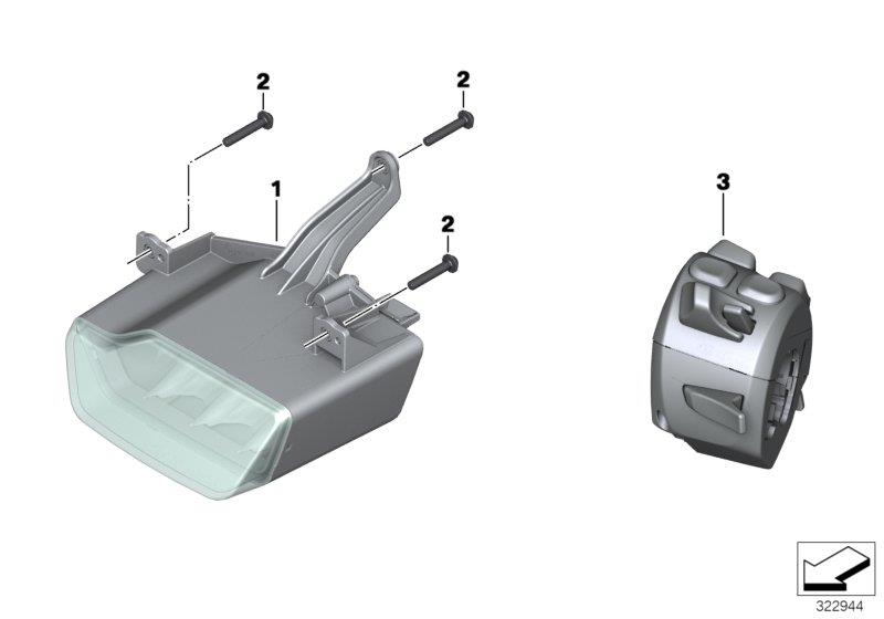 Diagram Retrofit daytime running lights for your 2010 BMW R1200GS   