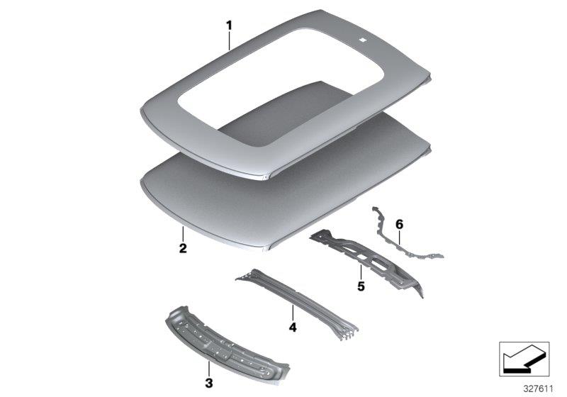 Diagram Roof for your MINI