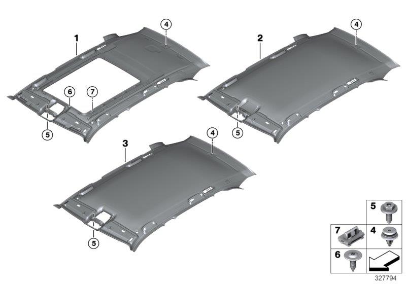 Diagram Headlining for your BMW