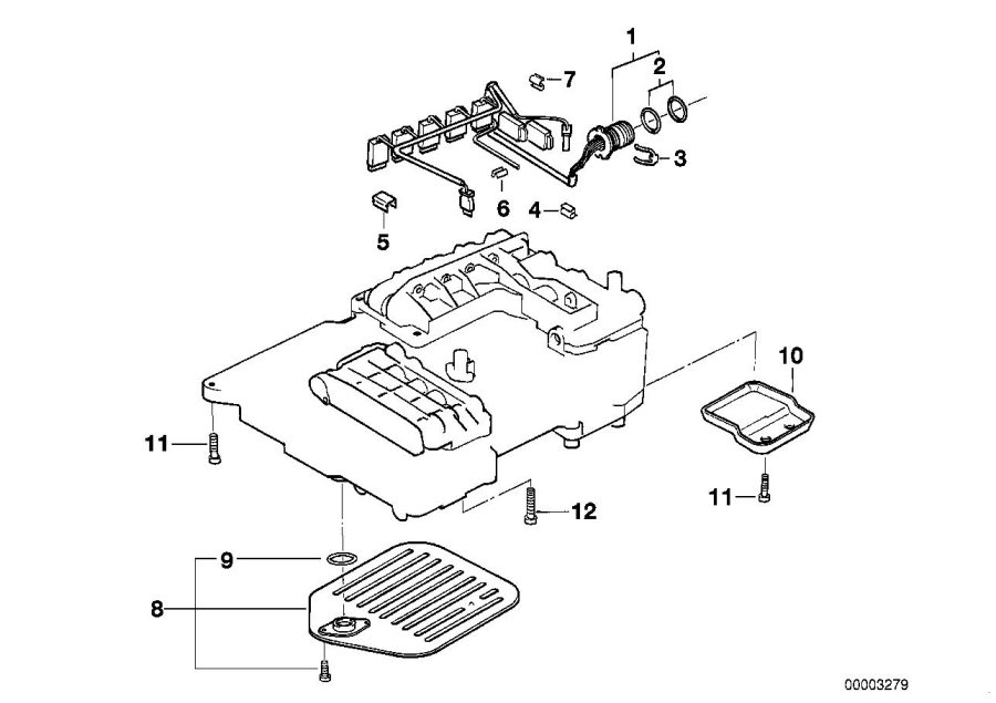 Diagram A5S310Z MOUNTING PARTS CONTROL UNIT for your 2015 BMW X6   