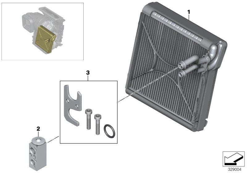 Diagram Evaporator / Expansion valve for your 2014 BMW M6   