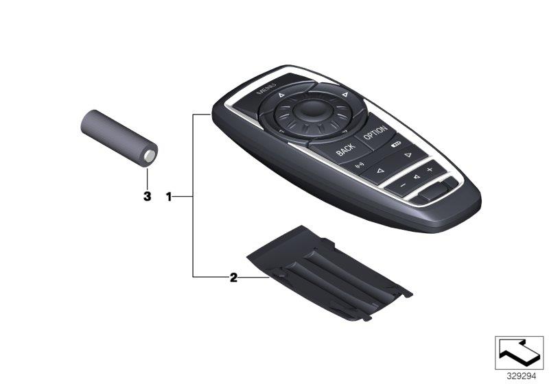 Diagram Remote control, rear for your BMW 440iX  