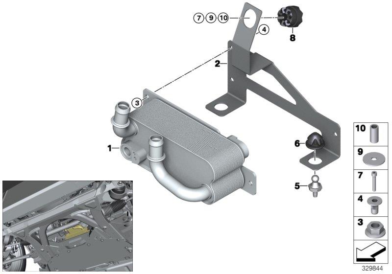 Diagram Heat pumps - condenser for your 1991 BMW M3   