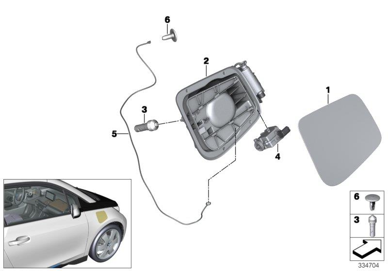 Diagram FILL-IN FLAP for your BMW