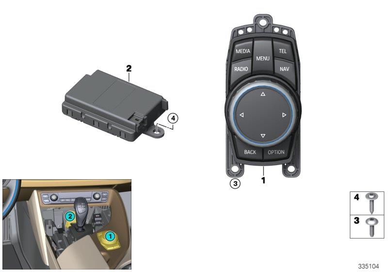 Diagram Controller for your 2017 BMW i8   