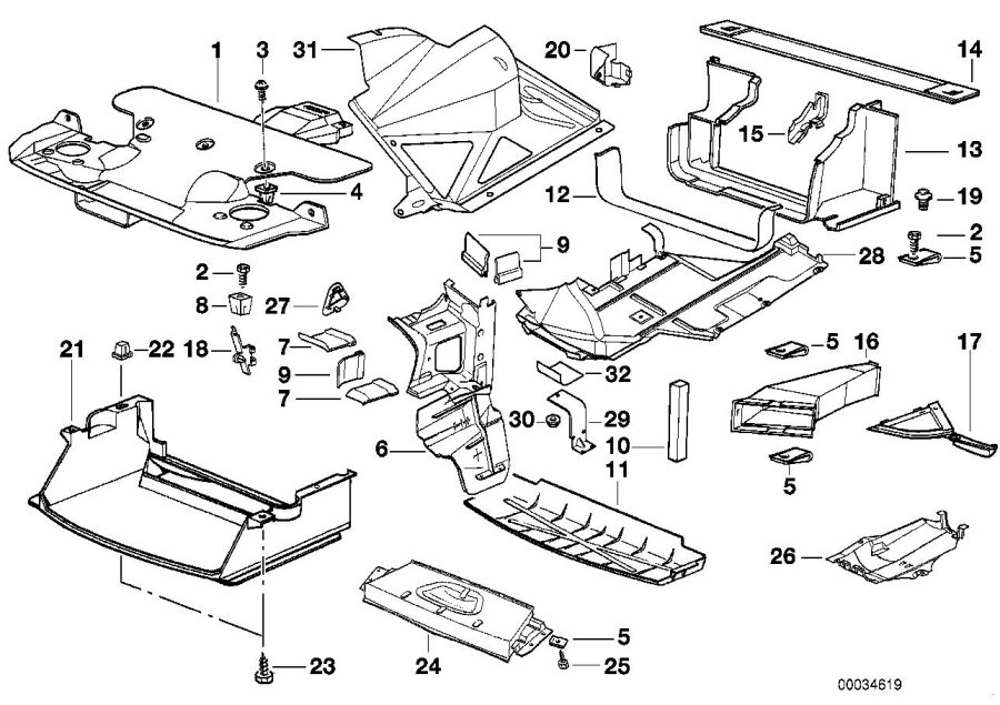 Diagram Air duct for your 2023 BMW X3  30eX 