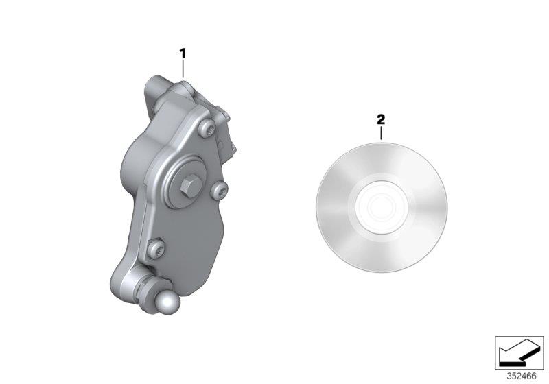 Diagram Shift Assistant Pro for your 2008 BMW F800GS   