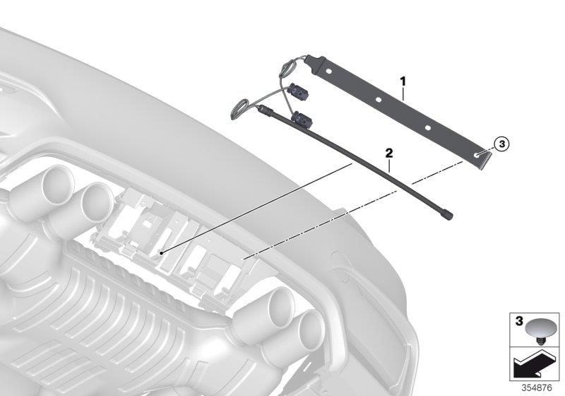 Diagram Sensor for CA for your 2017 BMW M6   