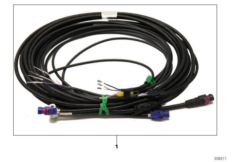 Diagram Scope of repair work, special wiring for your BMW X6  