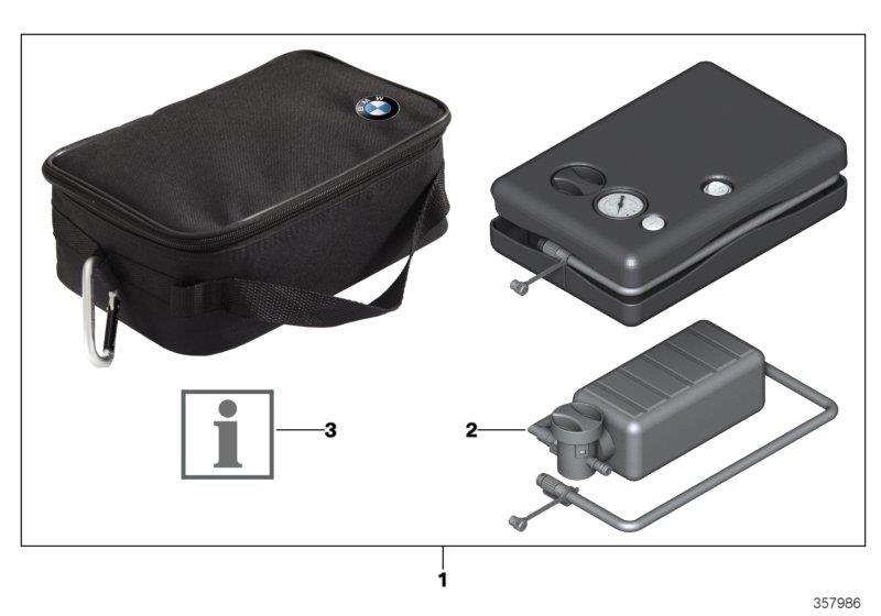 Diagram Mobility system for your BMW 330iX  