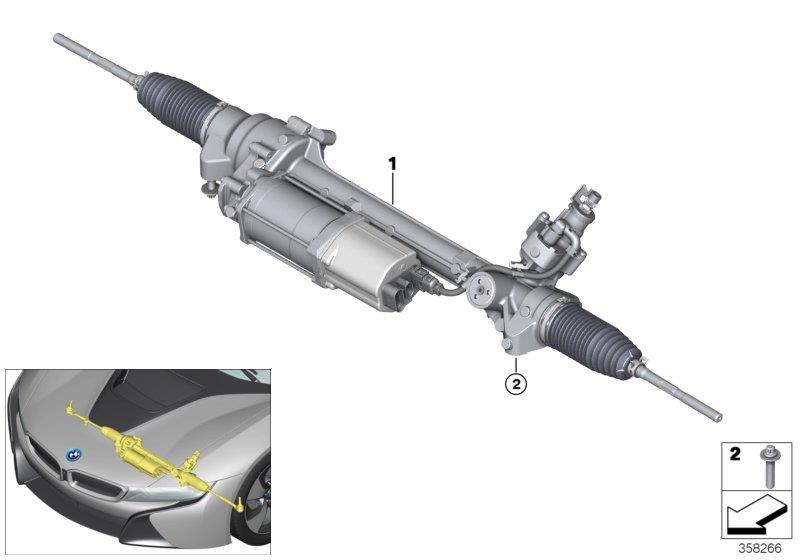 Diagram Electrical steering for your BMW X2  