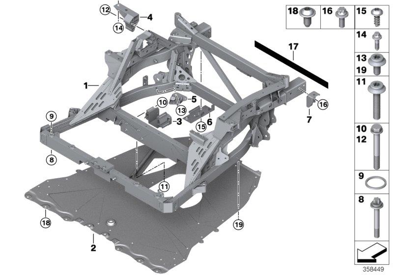 Diagram Rear body for your 1995 BMW