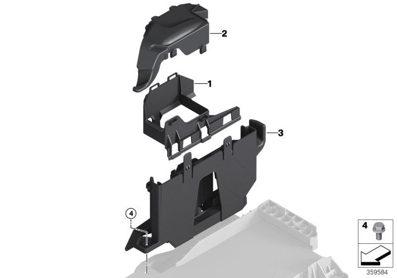 Diagram Control unit box for your BMW