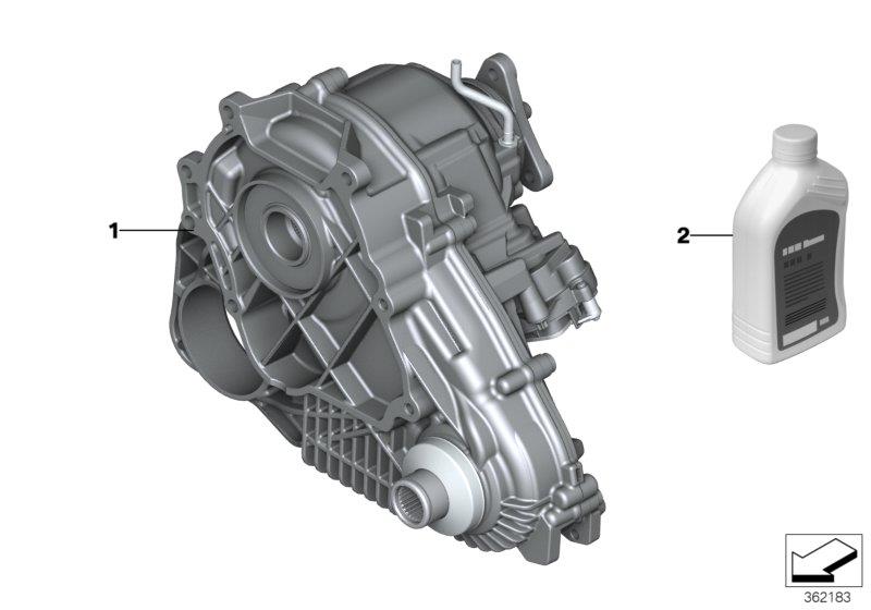 Diagram Transfer case ATC 45L for your 2016 BMW X5   