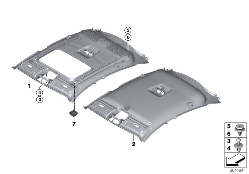 Diagram Headlining for your BMW