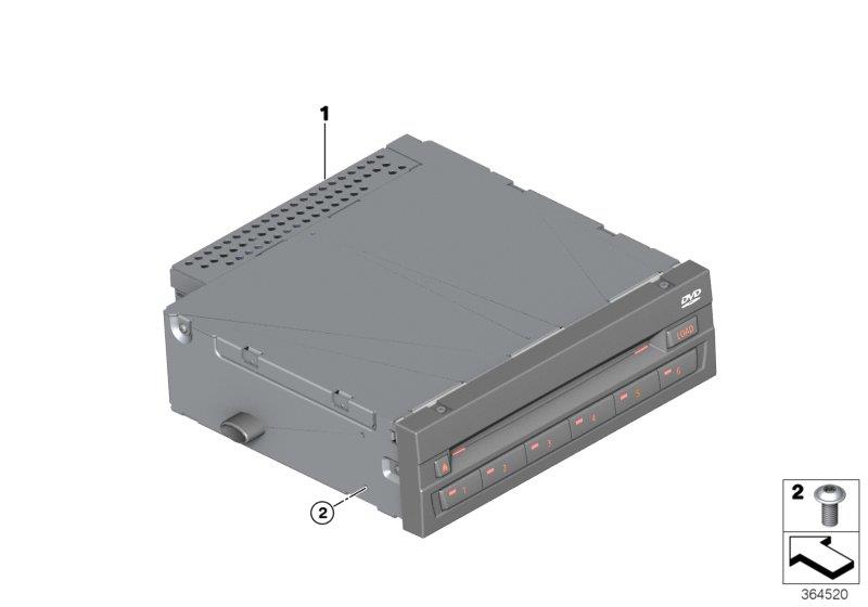 Diagram DVD changer for your MINI