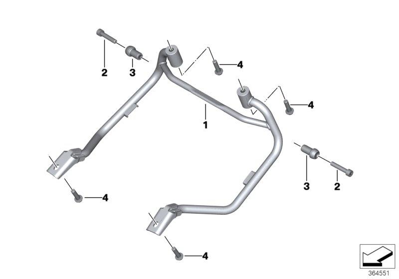 Diagram Case holder for your BMW