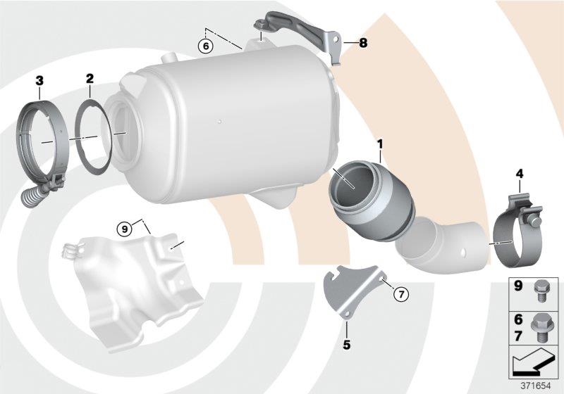 Diagram Decoupling element for your 2017 BMW 530iX   