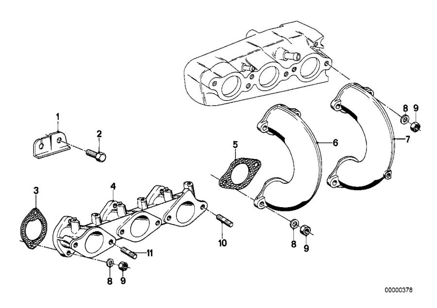 Diagram Intake manifold system for your 2002 BMW 530i   