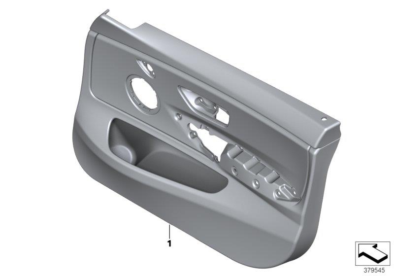 Diagram Door trim panel, front for your BMW