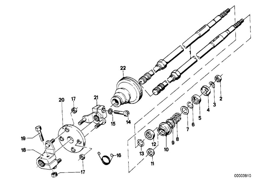 Diagram STEER.COL.-STEER. SPIN. for your 2013 BMW 750LiX Automatic Sedan 