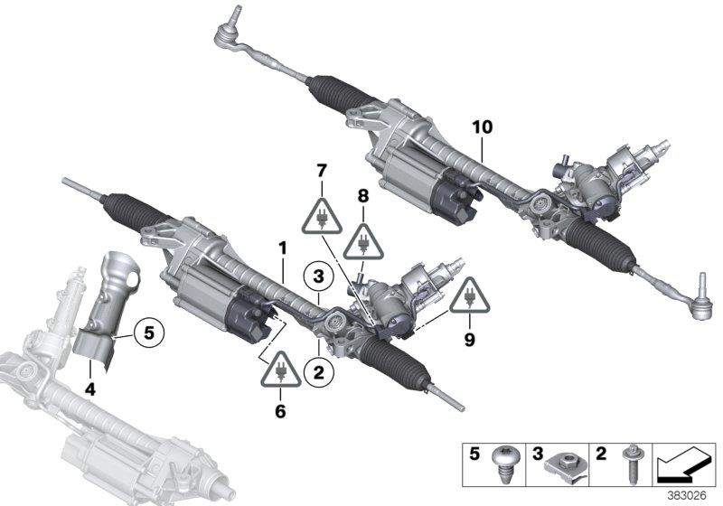 Diagram Electrical steering for your 2015 BMW M6   