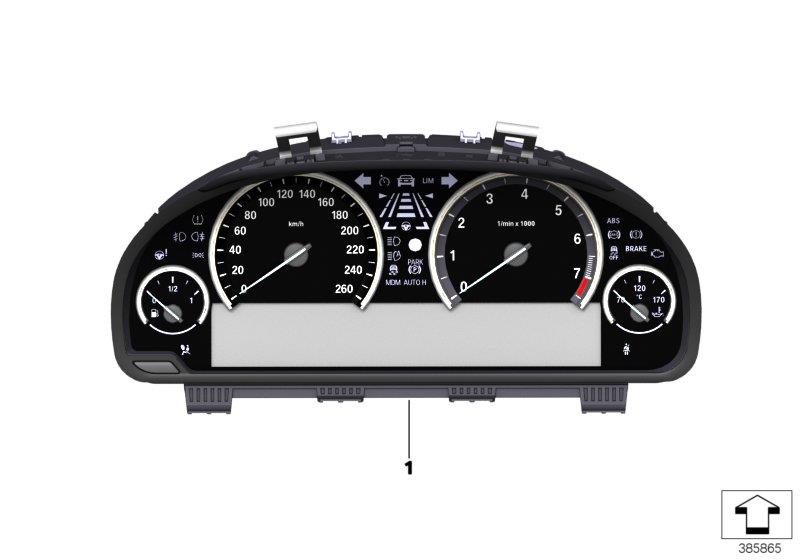 Diagram Instrument cluster for your BMW