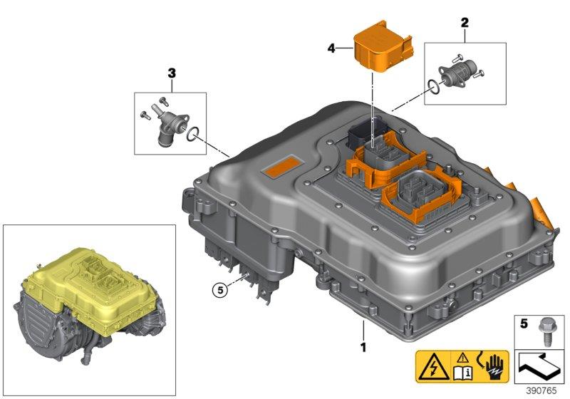 Diagram Electrical machine electronics (EME) for your 1988 BMW M6   