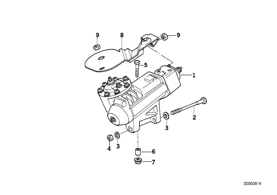 Diagram Power steering for your 2015 BMW M6   