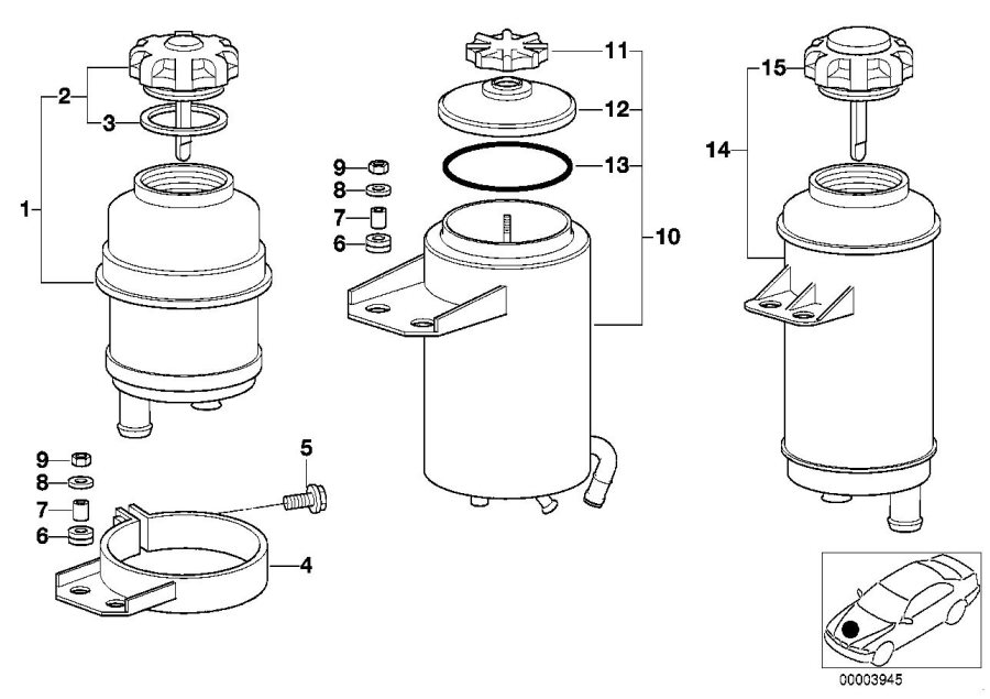 Diagram Oil carrier / Single parts for your BMW M2 CS Racing  