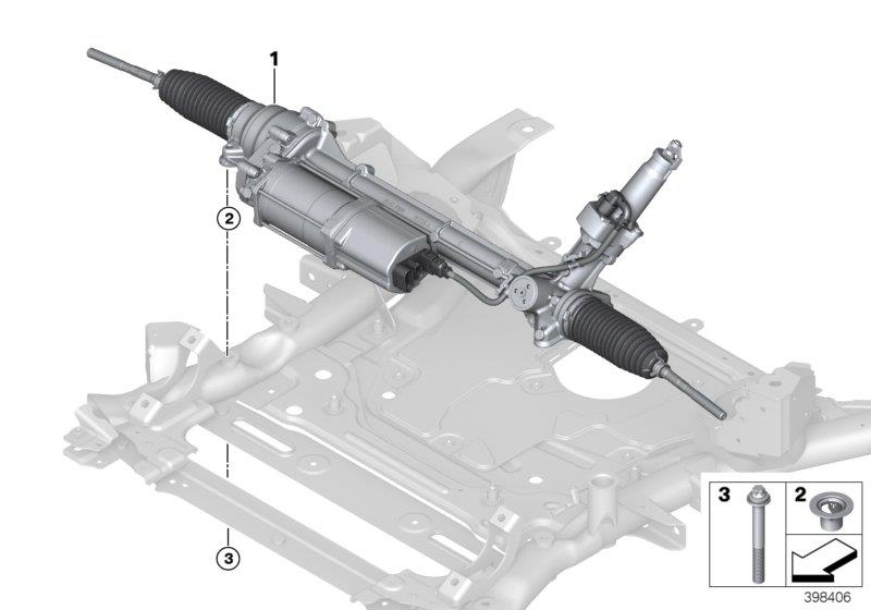 Diagram Electrical steering for your 2009 BMW M6   