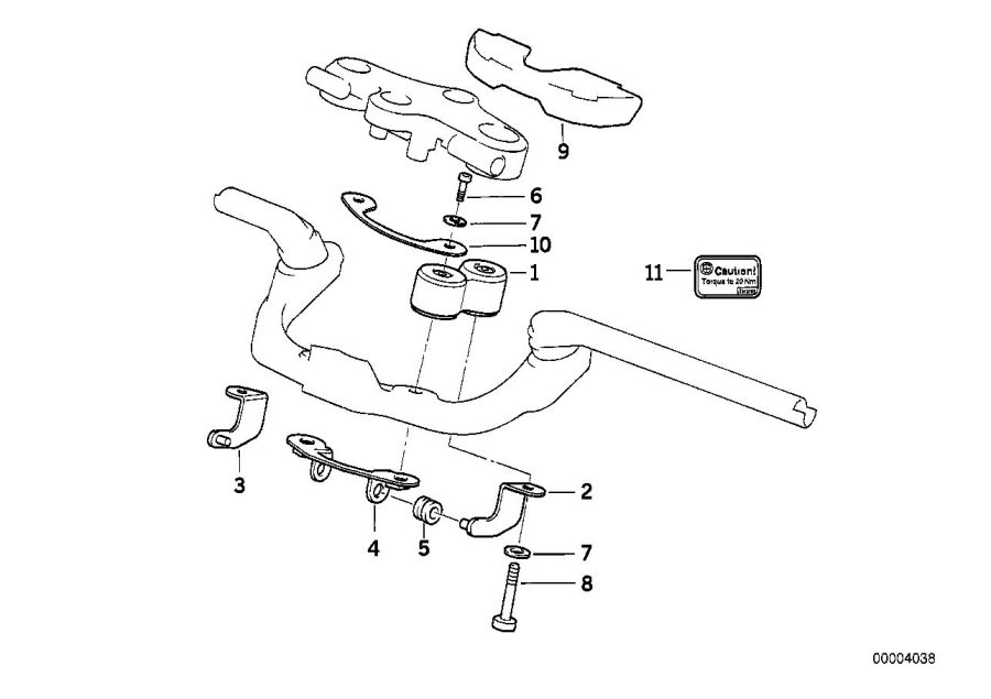 09ADJUSTABLE HANDLE BAR/MOUNTING PARTShttps://images.simplepart.com/images/parts/BMW/fullsize/4038.jpg