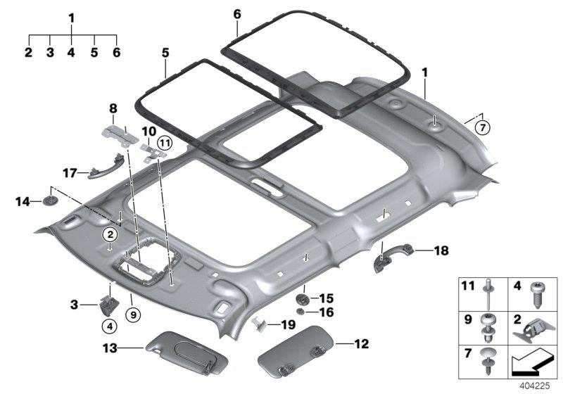 Diagram Headlining for your MINI