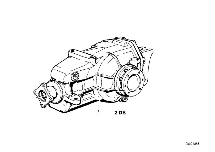 Diagram Rear-axle-drive for your BMW