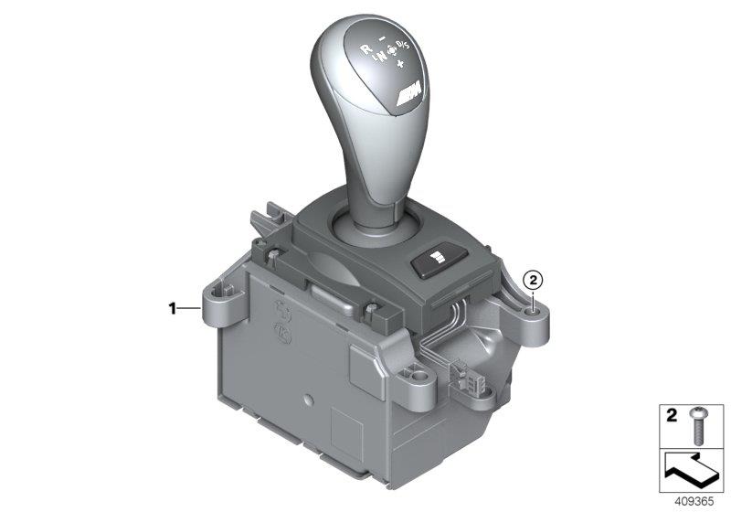 Diagram Gear selector switch for your 1988 BMW M6   