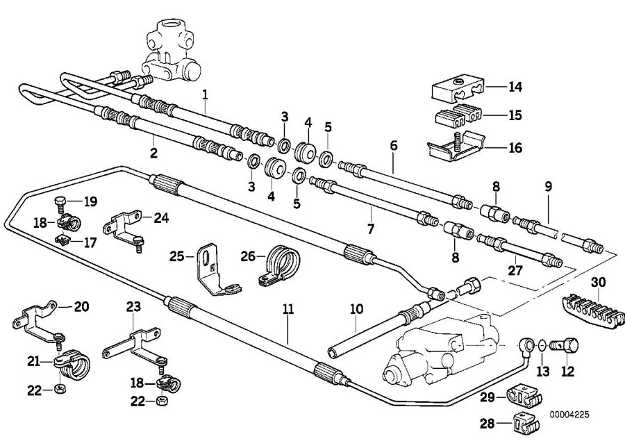 Diagram Levelling DEVICE/TUBING front for your 2017 BMW M4 GTS   