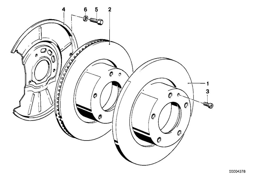 Diagram Front brake / brake disc for your BMW X2  