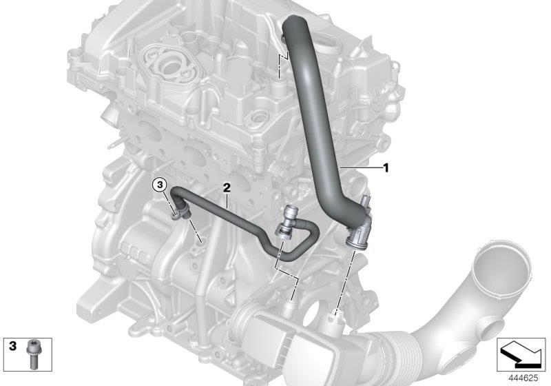 Diagram Crankcase-Ventilation for your 2021 BMW 230i Coupe  