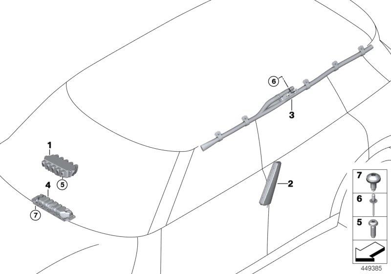 Diagram Airbag for your MINI