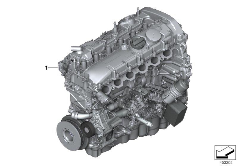 Diagram Short Engine for your BMW X3  M40iX