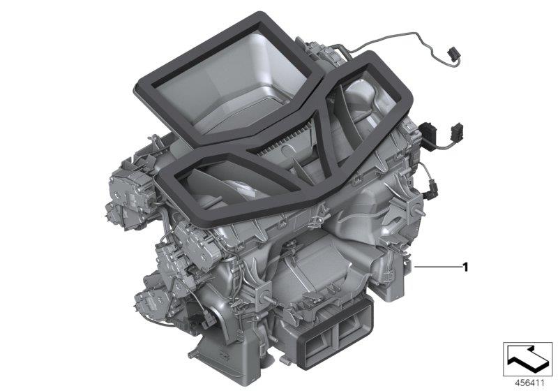 Diagram Spiral housing with flaps for your 2015 BMW M6   