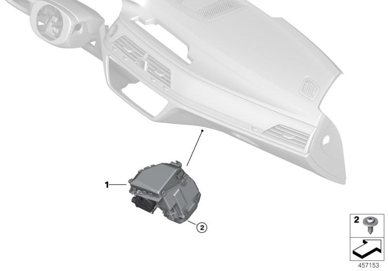Diagram Air freshener for your 2021 BMW 530i   
